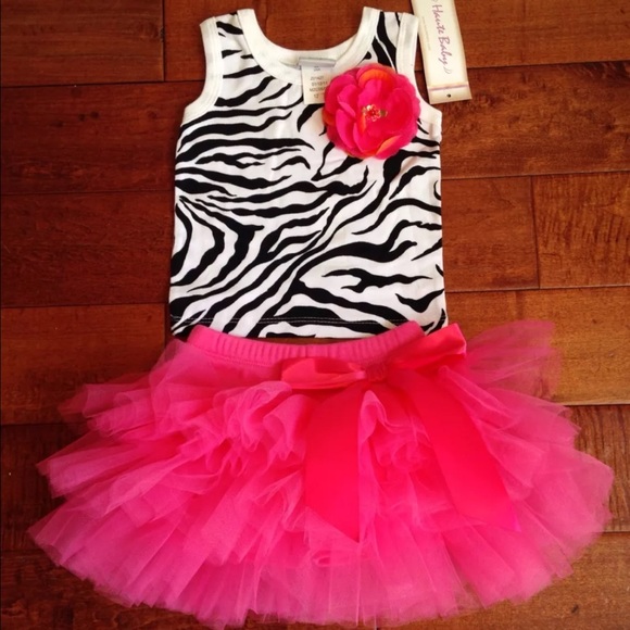 pink zebra tutu dress Zebra Print Tutu Dress