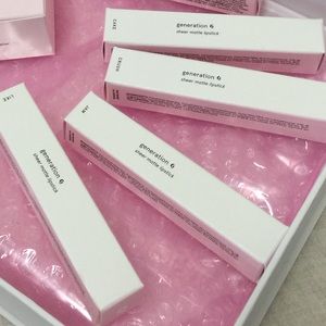 GLOSSIER 3 generation g lip color lipsticks