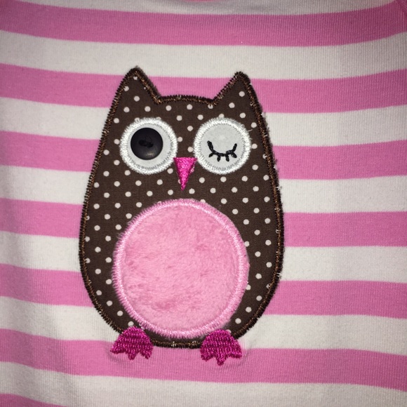 Pink Owl Romper w/ Hat!💕 - Picture 2 of 4