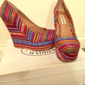 ‼️SALE‼️Steve Madden wedges