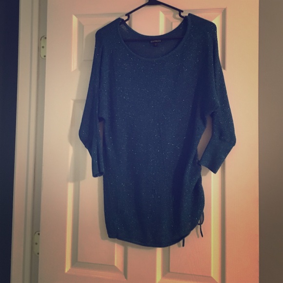 Sparkly blue tunic