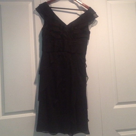 Adriana Papell black dress