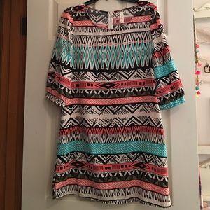 Aztec Print Boutique Dress/Tunic