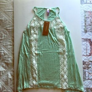 Francesca's mint tank top
