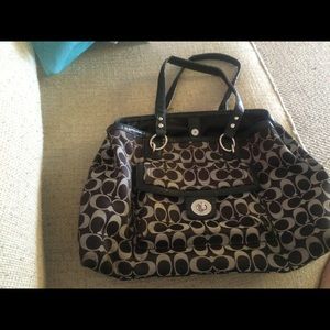 Authentic coach purse
