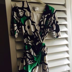 Fun Flirty Donna Morgan Wrap Dress