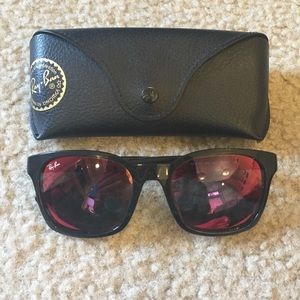 Ray-ban flash lens wayfarer