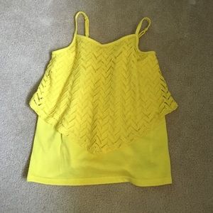 Yellow tank top