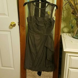 Vera Wang white bridesmaid dress