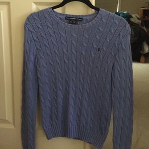 Blue Polo Ralph Lauren sweater, size M