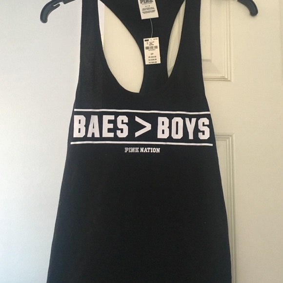 PINK tank top : Baes > Boys