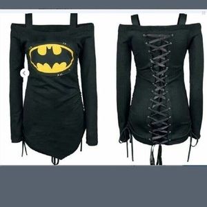 NWOT goth batman shirt