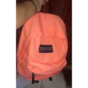 Jansport superbreak backpack coral peaches