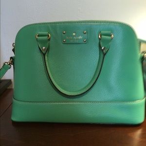 Light green Kate Spade purse