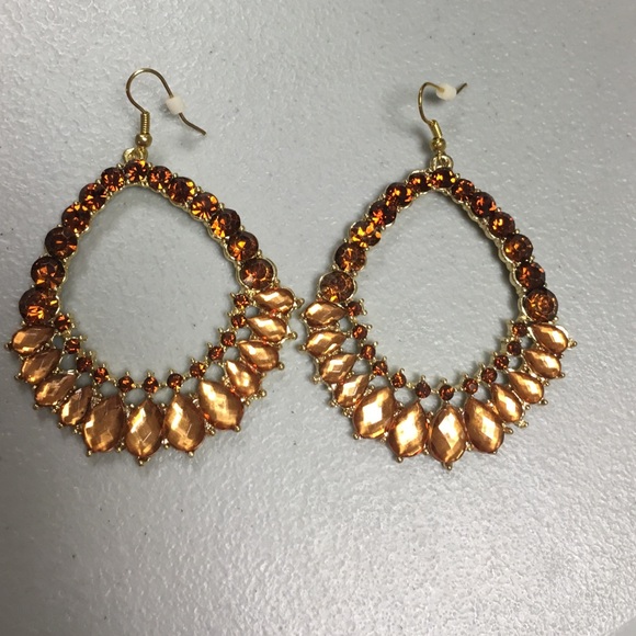 Earrings new Amber - Picture 1 of 2
