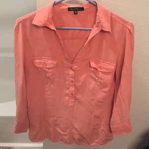 Salmon Pink Blouse