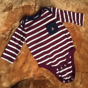 Baby Gap brannan's favorite stripped onzie