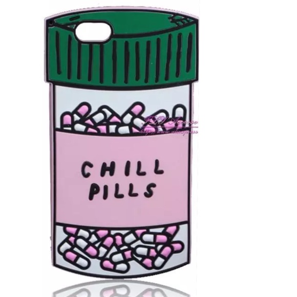 ✨COMING SOON✨Chill Pills Bottle Silicone Phonecase