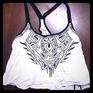 Aztec crop top