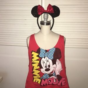 Minnie Mouse Crop Top
