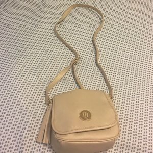 Beige TOMMY HILFIGER purse