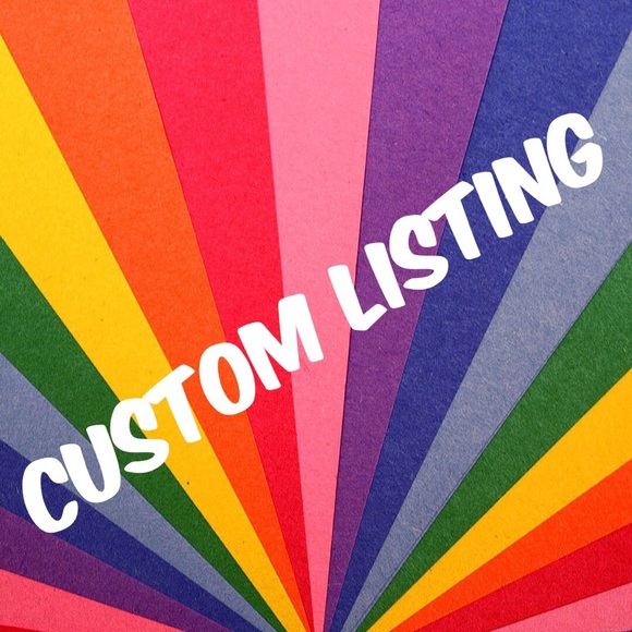 Custom listing for @dorothyplv