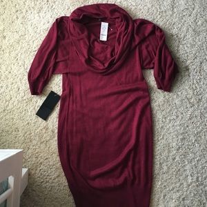 BNWT Bebe sweater dress large