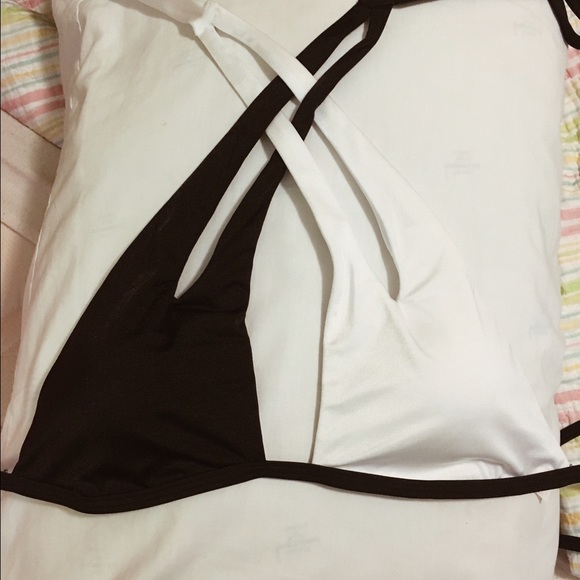 Victoria's Secret Black & White Halter