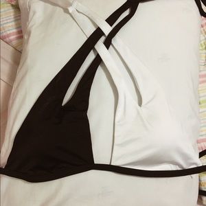 Victoria's Secret Black & White Halter