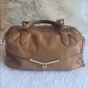 Botkier tan satchel with shoulder strap