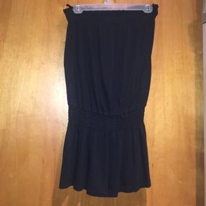 Black Romper STRAPLESS