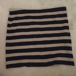 Forever 21 striped skirt