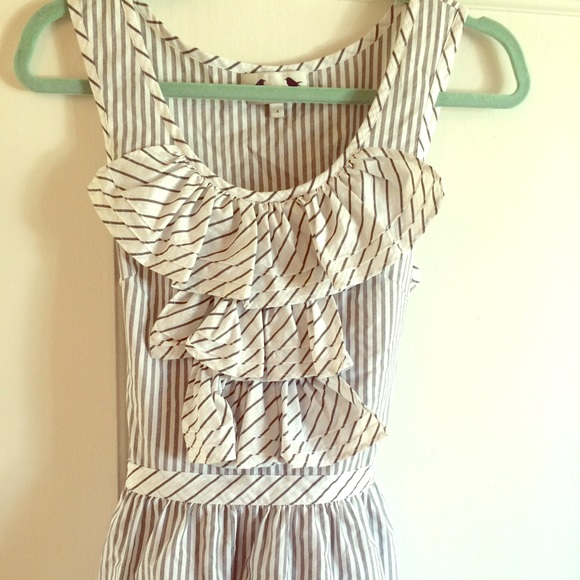 Anthropology Sleeveless pin stripe blouse - Picture 1 of 3