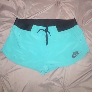 Teal Green Size xs Nike Athletic Shorts WORN ONCE