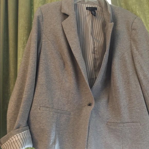 Cozy, cute blazer (sweatshirt material)