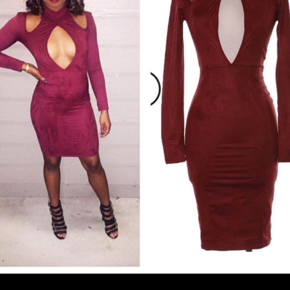 Suede Dress