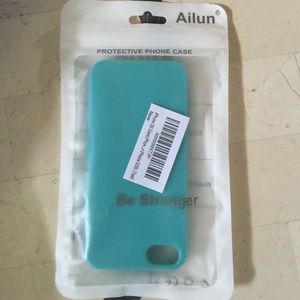 Teal iPhone 5/5s Case.