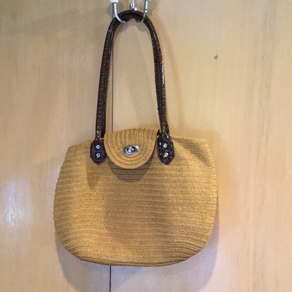 🌷Straw Weave Bag with Cloth Lining 2 for $10 Deal