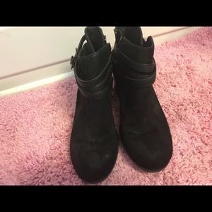 Black Suede Boots