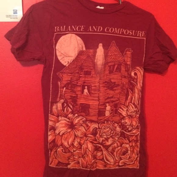 Balance And Composure Band Tee RARE