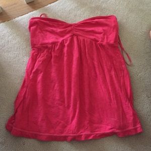 American eagle strapless shirt