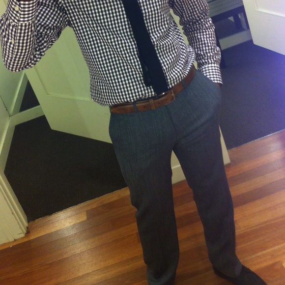 Tailored slim fit pants