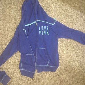 VS Pink Hoodie/Zip Up