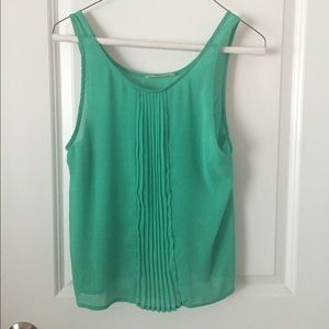 Sheer Green Tank from Hollister