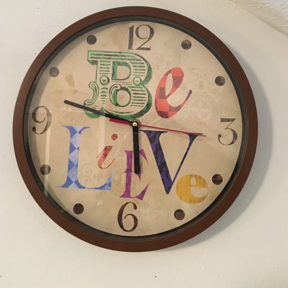 Believe clock - Picture 1 of 1