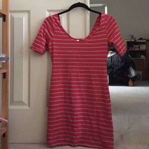 Tight striped dress from Target