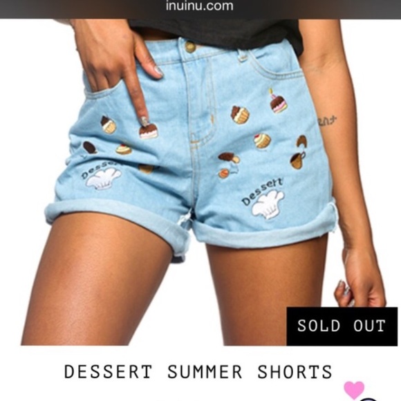 Shop Inu Inu dessert shorts!