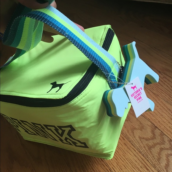 VS PINK cooler in Neon Yellow - Picture 3 of 4