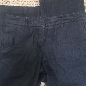 Dark lightweight jean trousers