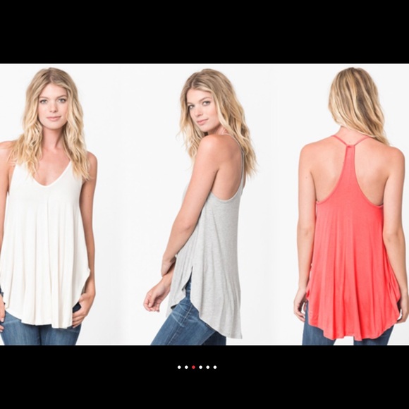 Gray Sleeveless Beautiful Comfy Top - Picture 3 of 4